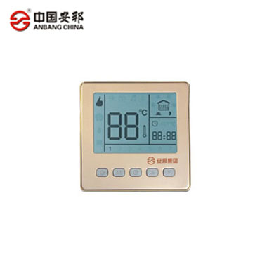 AB8005时段编程电地暖温控器